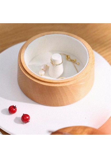Kiraz Kek Tasarım Takı Kutusu - Küpe, Yüzük ve Kolyeleri Depolamak Için Mükemmel, Katı ve Dekoratif (Yurt Dışından) modelleri