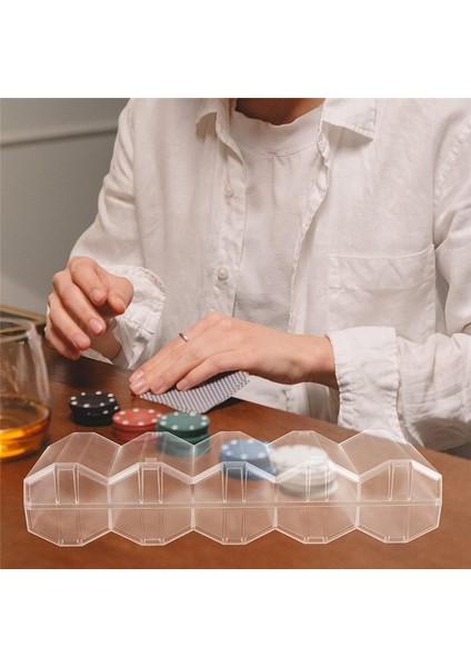 Poker Çip Çanta Casino Poker Çip Taşıyıcı Oyun Çip Depolama Kutusu Poker Çip Bölmeleri Kartvizit Organizatör (Yurt Dışından) modelleri