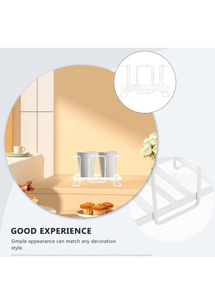 Kağıt Fincan Rafı Tek Kullanımlık Kahve Fincanı Tutucu Fincan Aksesuar Ev Fincanı Tutucu Kağıt Fincan Depolama Holde-B (Yurt Dışından) fiyatları