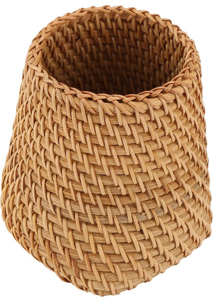 Rattan Yemek Çubukları Tüp Kürek Kaşık Kova Akşam Yemeği Bıçakları Çatallar Sofra Takımı Saklama Kutusu Ev Depolama Sepetleri Organizatör C (Yurt Dışından)