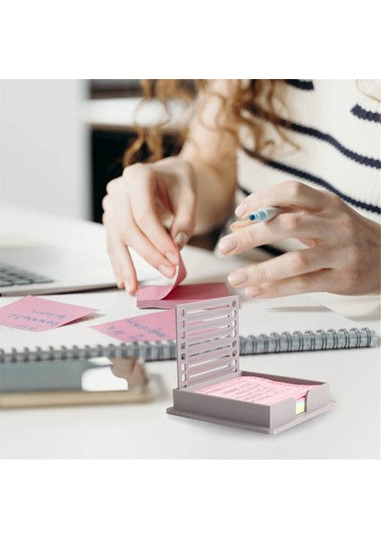 Şablonlu Yapışkan Not Sahibi, Yapışkan Not Dağıtıcı Notla Uyumlu, Not Pedi Için Not Düzenleyicisi, Bir (Yurt Dışından) fiyatları