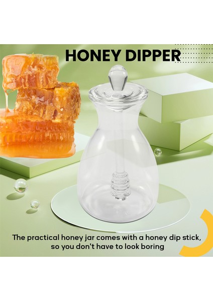 Daldırma Soslu El Yapımı Bal Kavanozu, Cam Bal Daldırma Sosu ve Bal Kavanozu (Yurt Dışından) indirimleri