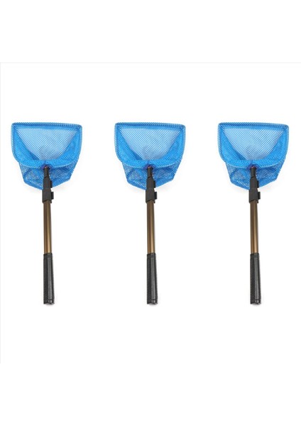 3x Taşınabilir Teleskopik Kepçe Net Masa Tenis Top Seçici Net Ping Pong Top Toplama Masası Tenis Aksesuarları (Yurt Dışından)
