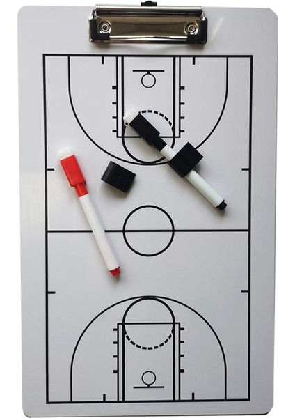 Antrenör Kurulu Kuru Silme Koçluk Tahtası Çift Taraflı Tasarım Stratejisi Tahta Beyaz Tahta Basketbol Için (Yurt Dışından)