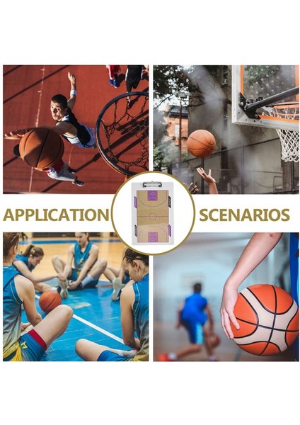 Basketbol Masası Taktikleri Koçluk Tahtası Basketbol Tahtası Kuru Silme Koçları Pano Basketbol Koçluğu Pano (Yurt Dışından) fırsatları