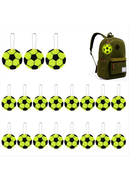 Güvenlik Reflektörü Kolye Futbol Yansıtıcı Kolye Yüksek Görünürlük Güvenlik Sırt Çantası Yansıtıcı Şeritler Çanta Için Futbol (Yurt Dışından) fiyatları