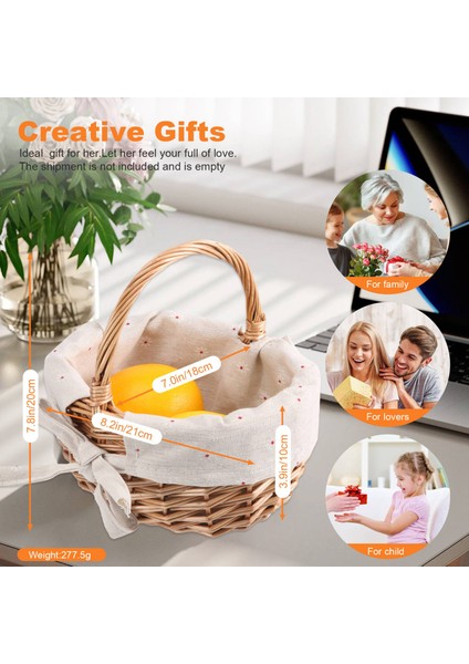 El Dokuması Hasır Sepet Simülasyonu Çiçek Sepeti Tek Saplı Küçük Çiçek Sepeti El Hediye Sepeti (Yurt Dışından) indirimleri