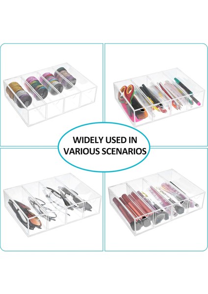 Akrilik Organizatör, 4 Kayar Çekmeceli Net Washi Bant Depolama Sahibi, Scrapbooking Sanat Zanaat Malzemeleri Için (Yurt Dışından) modelleri