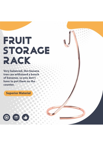 Muz Tutucu Modern Muz Askı Ağacı Stand Kancası Mutfak Tezgahı Muz Stand, A (Yurt Dışından) fırsatları