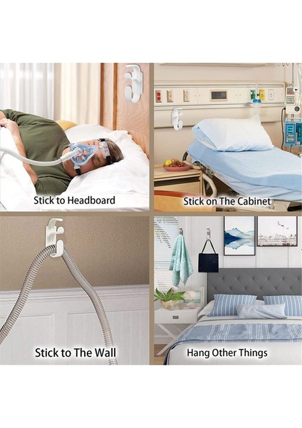 Yatak, Duvar, Maske Tutucu ve Hortum Kancası Için Cpap Hortum Tutucu Askısı Hortum Arapsaçlarını Önler (Yurt Dışından) fiyatları