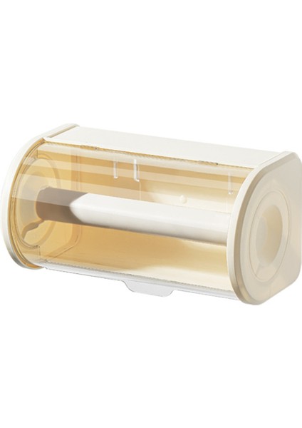 Banyo Kağıt Havlu Organizatör Büyük Rulo Duvar Montaj Tutucu Açık Toz Geçirmez Kapak Modern Doku Dağıtıcı Depolama B (Yurt Dışından)