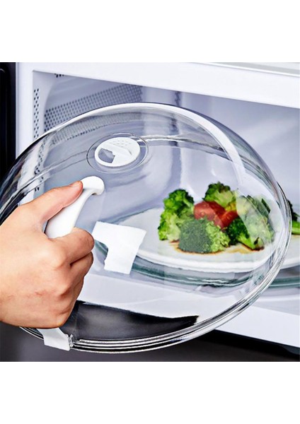 Buhar Havalandırmaları ile Bulaşık Makinesi Güvenli Pişirme Mikrodalga Yiyecek Kapağı Mikrodalga Plaka Kapağı Dağıtım Önleyici Kapak Mutfak Aleti (Yurt Dışından) fiyatları