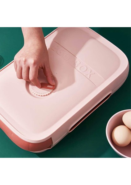 Yumurta Saklama Konteyneri Buzdolabı Çekmecesi Tipi Yumurta Tepsisi Buzdolabı Organizatör Gıda Konteyneri Mutfak Aksesuarları, B (Yurt Dışından) indirimleri