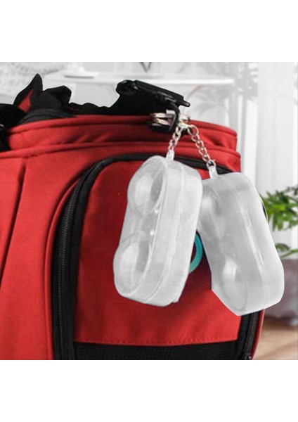 Masa Tenis Konteyneri 2 Toplar Ping-Pong Depolama Yetişkinler Için Anahtar Ping-Pong Konteyneri Masa Tenis Meraklı B (Yurt Dışından) fırsatları