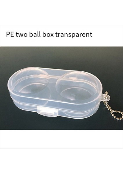 Masa Tenis Konteyneri 2 Toplar Ping-Pong Depolama Yetişkinler Için Anahtar Ping-Pong Konteyneri Masa Tenis Meraklı B (Yurt Dışından) indirimleri