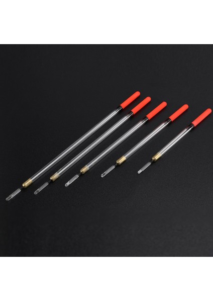 20 Berrak Kristal Waggler Balık Avı Balık Yüzer Yüzen Gövde Tüp Seti (Yurt Dışından) modelleri