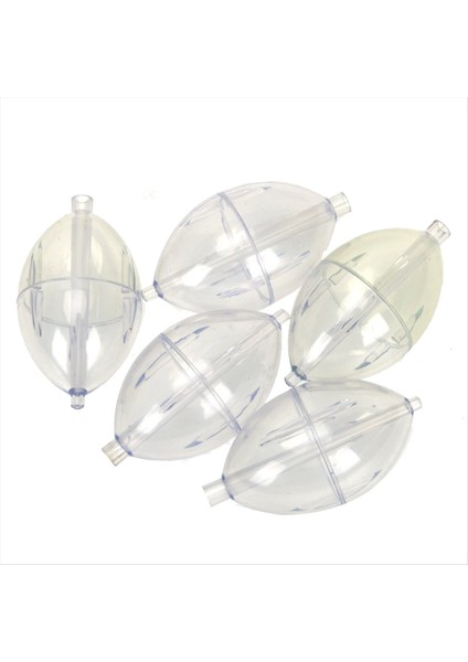 5pcs Balıkçılık Açık Şamandıra Şamandıra Slip Grev Göstergesi Oval Şamandıra Spin Yüzey Kabarcık Şamandırası Balıkçılık Açık Mekan Aksesuarları (Yurt Dışından)
