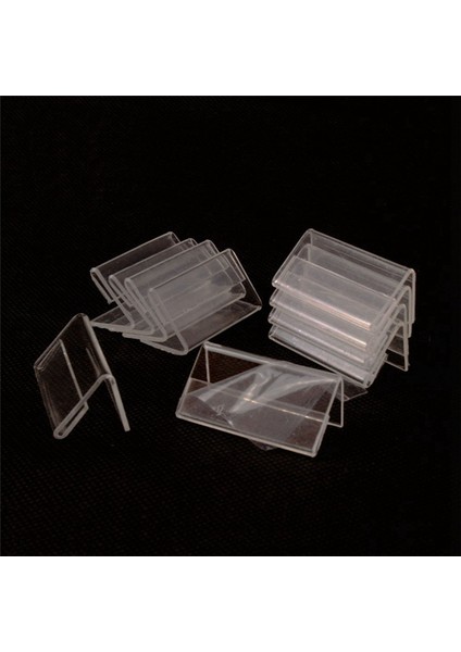 50PCS Temiz Tabela Kart Tutucu Poster Tutucu Plastik Mini Etiket Tutucu Akrilik Kart Ekran Standı 2X4CM (Yurt Dışından) indirimleri