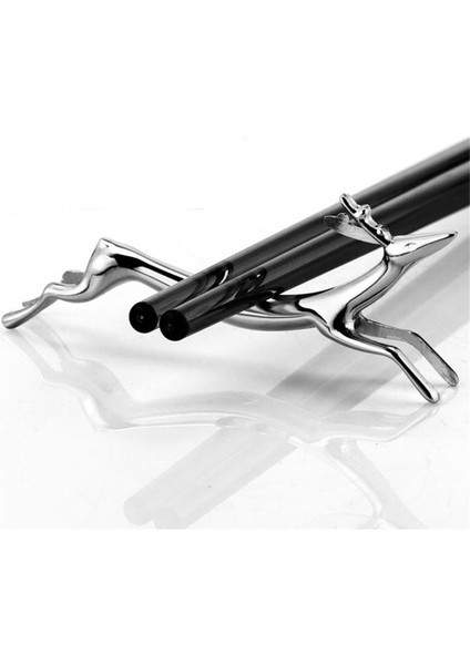 Alaşım Dachshunds Vahşi Geyik Çubuk Çerçeve Çubuk Tutucu Çatal Raf Festivali Noel Süsü (Yurt Dışından) modelleri