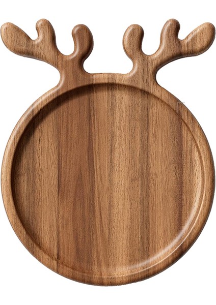 Meze Tabağı Köşe Saplı Dekoratif Tabak (Yurt Dışından)