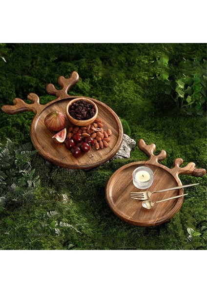 Meze Tabağı Köşe Saplı Dekoratif Tabak (Yurt Dışından) modelleri