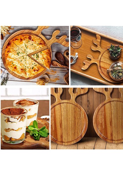 Meze Tabağı Köşe Saplı Dekoratif Tabak (Yurt Dışından) indirimleri