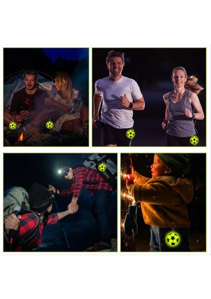 Güvenlik Reflektörü Kolye Futbol Yansıtıcı Kolye Yüksek Görünürlük Güvenlik Sırt Çantası Yansıtıcı Şeritler Çanta Için Futbol (Yurt Dışından) indirimleri