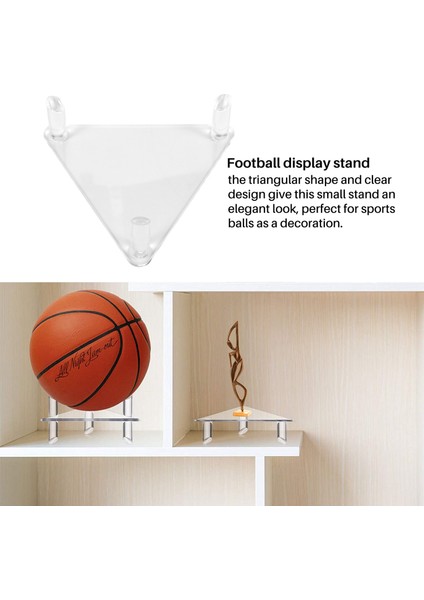 Akrilik Top Stand - Futbol Basketbol Voleybol Veya Futbol Topları Tutar - Ekran Stand Veya Tutucu (Yurt Dışından) modelleri