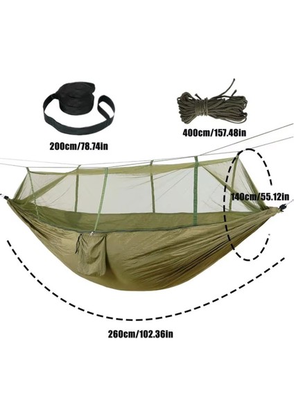 Net 2 Kişilik Hamak ile Kamp Hamak Net Örgü Tasarımı ile Sırt Çantasıyla Yürüyüş Plaj Veranda Için Açık Hava Zorunlu (Yurt Dışından) modelleri