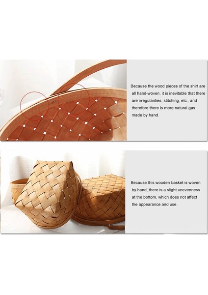 El Yapımı Rattan Saklama Konteyneri Depolama Sepeti Ahşap Depolama Sepeti Saplı Saklama Konteyneri (Yurt Dışından) fırsatları