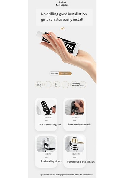 Duvara Monte Saç Kurutucu Tutucu Spiral Saç Bakım Aletleri Asılı Raf Organizatör Fön Makinesi Depolama Organizatör Altın (Yurt Dışından) indirimleri