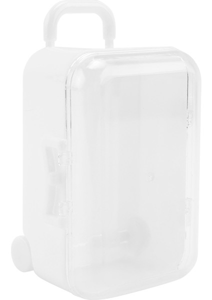 Beyaz Mini Silindir Seyahat Bavul Şeker Kutusu Kişilik Yaratıcı Düğün Şeker Kutusu Bagaj Tramvay Kılıfı Şeker Oyuncak Küçük Saklama Kutusu (Yurt Dışından) fiyatları