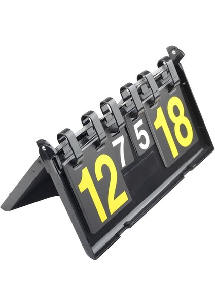 4 Haneli Skor Tahtası Basketbol Futbol Voleybolu Spor Masası Tenis Skorbord Su Geçirmez Skorbord (Yurt Dışından)