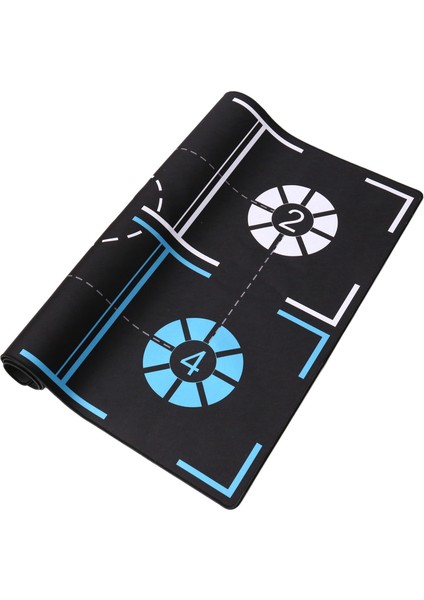 2x Standart Basketbol Eğitim Mat Slip Slip Ayak Uygulama Mat Dribble Kontrolü Yardımcı Ayak Seti 108 x 76CM (Yurt Dışından) fırsatları