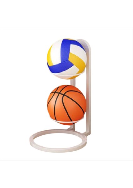 Iç Mekan Çocuk Basketbol Depolama Rafı Put Topu Futbol Depolama Sepeti Yerleştirme Raf Anaokulu Voleybol Stand Tutucu-A (Yurt Dışından)