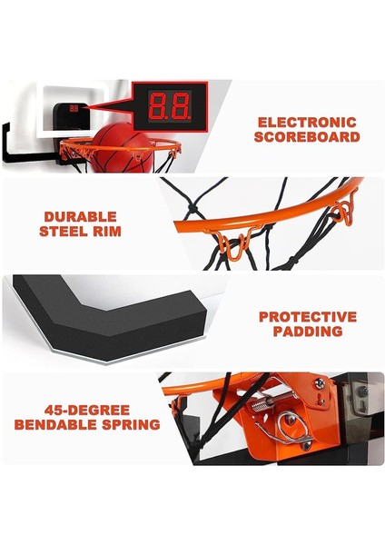 Skorbordlu Kapalı Mini Basketbol Kasnağı Kapısı ve Duvar Ofis Odası Skoru Gençler Için Basketbol Kasnağı (Yurt Dışından) modelleri