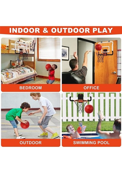 Skorbordlu Kapalı Mini Basketbol Kasnağı Kapısı ve Duvar Ofis Odası Skoru Gençler Için Basketbol Kasnağı (Yurt Dışından) indirimleri