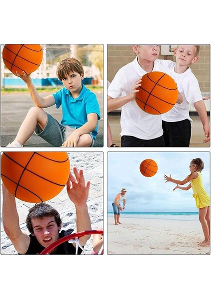 Sessiz Basketbol Sessiz Basketbol Kapalı Kaplanmamış Yüksek Yoğunluklu Köpük Topu Yumuşak Esnek Hafif Kavramanı Kolayca Sarar (Yurt Dışından)
