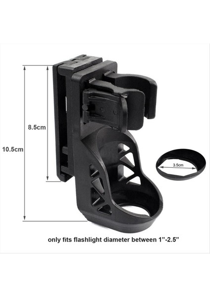 Baton Tutucu 360 Derece Dönen Baton Kılıf Genişletilebilir Baton Açık Üst Püskürtme Kılıfı El Feneri Touch Duty Belt Için (Yurt Dışından) fırsatları