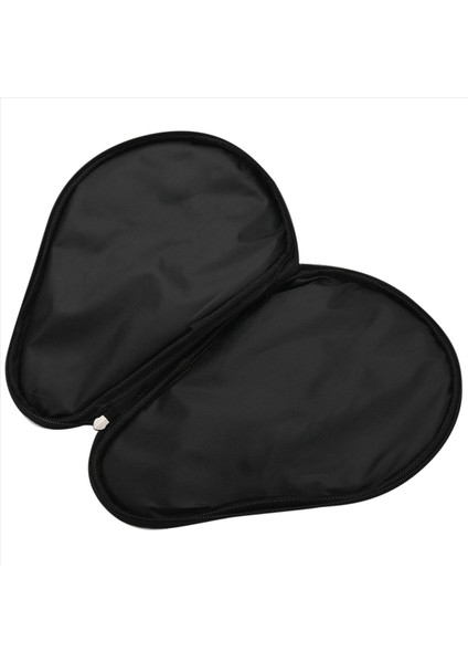 3x Huieson Profesyonel Ping Pong Kılıf Kapağı Toplarla Çanta Veya Masa Tenis Raketleri Yarasa Çantası Oxford (Siyah) (Yurt Dışından) indirimleri