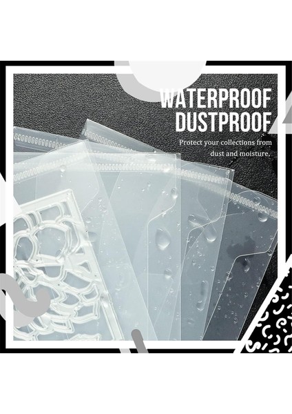 30 Parçalı Net Damga ve Kalıp Plastik Saklama Torbaları, Kart Yapma Diy Karalama Defteri Kağıt El Sanatları Için Yeniden Kapatılabilir Zarf Çantaları (Yurt Dışından) fiyatları