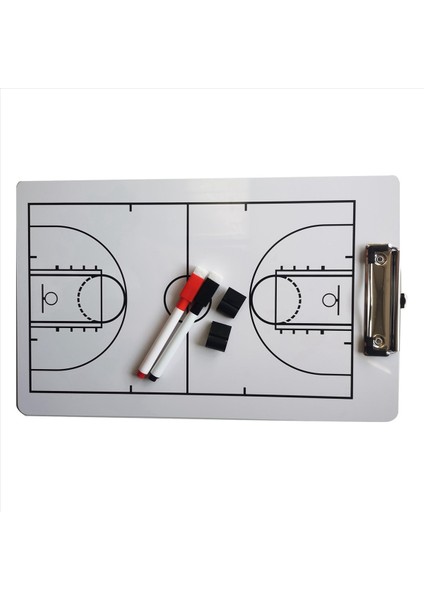 2x Koç Tahtası Kuru Silme Koçluğu Tahtası Çift Taraflı Tasarım Stratejisi Tahtası Basketbol Için (Yurt Dışından) fırsatları