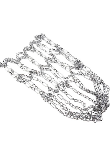 Sport Demir Zinciri Basketbol Net Dış Mekan 12 Döngüler Standart Ağır Hizmetli Basketbol Hedef Değiştirme Net Gümüş (Yurt Dışından) fiyatları