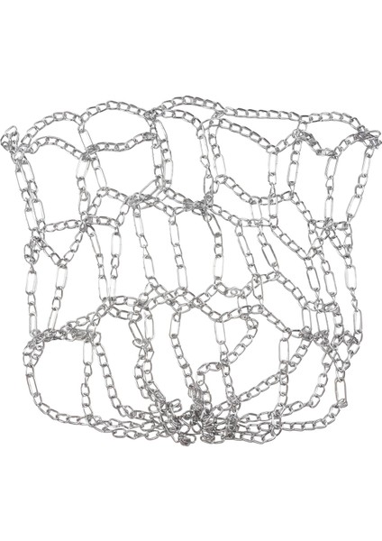 Sport Demir Zinciri Basketbol Net Dış Mekan 12 Döngüler Standart Ağır Hizmetli Basketbol Hedef Değiştirme Net Gümüş (Yurt Dışından) modelleri