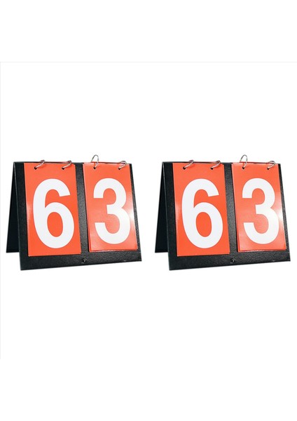 2x Skor Kaleci 0-9 Pro Seti - Net ve Taşınabilir Tenis Basketbol Voleybol Futbol Masa Tenisi (Yurt Dışından)