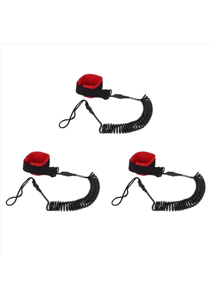 3pcs 10 6ft Ayak Bileği Tasma Sörf Sarısı Stant Yukarı Kürek Tahtası Siyah Tpu Kürek Tahtası Ayak Ayağı Ipi (Yurt Dışından)