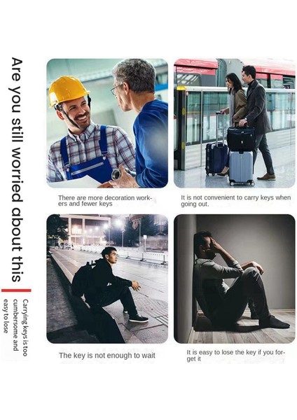 Dış Parola Anahtar Kutuları Genişletilmiş Kilitleme Kanca Çelik Tel Asılı Anahtar Depolama Su Geçirmez Anahtar 4 Haneli Kod Kutusu Siyah (Yurt Dışından) fırsatları