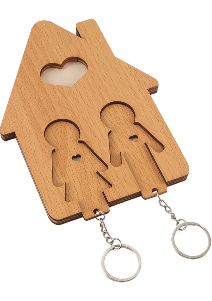 Ahşap Anahtar Tutucu Duvara Monte Anahtar, Ahşap Anahtar Raf Anahtar Tutucu Duvar Için Anahtar Kancalar Çift (Yurt Dışından) fiyatları