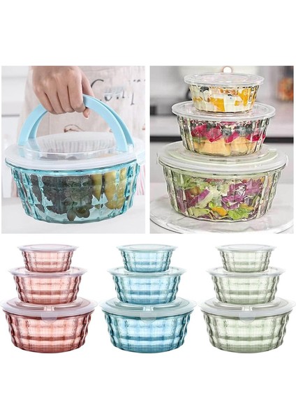 Plastik Meyve Kutusu Meyve Kapları Tureen Kasesi Şeffaf Plastik Kap Plastik Kabı Kapalı Kap Mavisi (Yurt Dışından) fiyatları