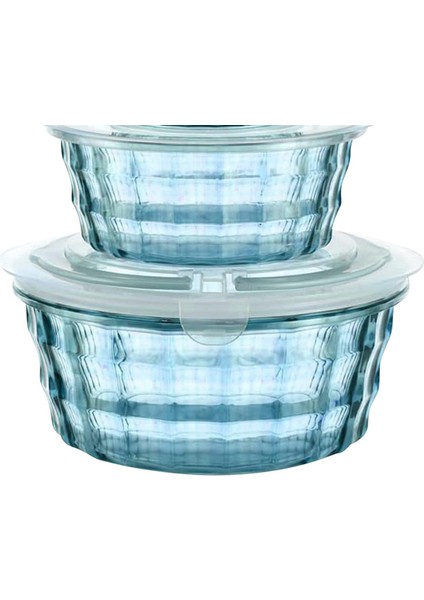 Plastik Meyve Kutusu Meyve Kapları Tureen Kasesi Şeffaf Plastik Kap Plastik Kabı Kapalı Kap Mavisi (Yurt Dışından) indirimleri
